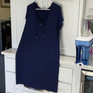 Navy Blue Summer Chico Dress